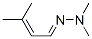 3-Methyl-2-butenal dimethyl hydrazone CAS#: 16713-48-7