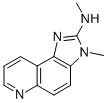 3-Methyl-2-methylaminoimidazo[4,5-F]quinoline CAS#: 102408-26-4