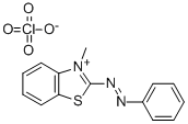 3-Methyl-2-(phenylazo)benzothiazoliumperchlorate CAS#: 16600-04-7