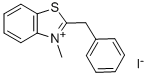 3-Methyl-2-(phenylmethyl)benzothiazoliumiodide CAS#: 16622-21-2