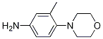 3-Methyl-4-(4-morpholinyl)aniline CAS#: 112900-82-0