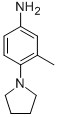 3-Methyl-4-(pyrrolidin-1-yl)aniline CAS#: 16089-43-3