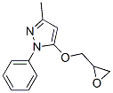 3-Methyl-5-(oxiranylmethoxy)-1-phenyl-1H-pyrazole CAS#: 15083-41-7