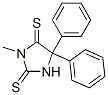 3-Methyl-5,5-diphenyl-2,4-imidazolidinedithione CAS#: 16116-38-4