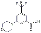 3-Morpholin-4-yl-5-trifluoromethyl-benzoic acid CAS#: 250682-08-7