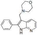 3-(Morpholinomethyl)-2-phenyl-1H-pyrrolo[2,3-b]pyridine CAS#: 27257-23-4
