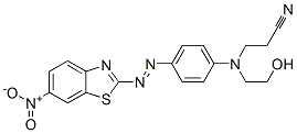 3-[N-(2-hydroxyethyl)-p-[(6-nitrobenzothiazol-2-yl)azo]anilino]propiononitrile CAS#: 24112-29-6