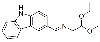 3-[N-(2,2-Diethoxyethyl)formimidoyl]-1,4-dimethyl-9H-carbazole CAS#: 18073-23-9