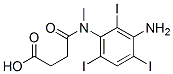 3-[[N-(3-Amino-2,4,6-triiodophenyl)-N-methylamino]carbonyl]propionic acid CAS#: 1221-05-2