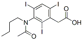 [3-(N-Butylacetylamino)-2,4,6-triiodophenyl]acetic acid CAS#: 29193-36-0