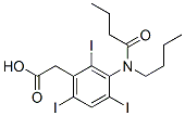 [3-(N-Butylbutyrylamino)-2,4,6-triiodophenyl]acetic acid CAS#: 29193-40-6