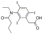 [3-(N-Ethylbutyrylamino)-2,4,6-triiodophenyl]acetic acid CAS#: 29193-38-2