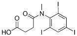 3-[[N-Methyl-N-(2,4,6-triiodophenyl)amino]carbonyl]propionic acid CAS#: 18982-98-4
