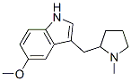 3-(N-methylpyrrolidin-2-ylmethyl)-5-methoxyindole CAS#: 19137-94-1