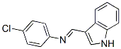 3-[N-(p-Chlorophenyl)formimidoyl]-1H-indole CAS#: 22394-33-8