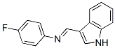 3-[N-(p-Fluorophenyl)formimidoyl]-1H-indole CAS#: 22394-32-7