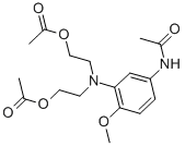 3-(N,N-Diacetoxyethyl)amino-4-methoxyacetanilide CAS#: 23128-51-0
