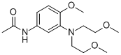3-(N,N-Dimethoxyethyl)amino-4-methoxyacetanilide CAS#: 24294-03-9