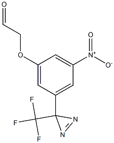 [3-Nitro-5-[3-(trifluoromethyl)-3H-diazirin-3-yl]phenoxy]acetaldehyde CAS#: 212207-96-0