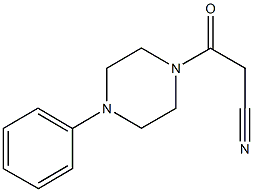 3-OXO-3-(4-PHENYL-PIPERAZIN-1-YL)-PROPIONITRILE CAS#: 14761-40-1