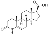 3-OXO-4-AZAANDROST-5-EEN-17-BETA-CARBONZUUR CAS#: 103335-54-2