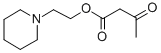 3-OXO-BUTYRIC ACID 2-PIPERIDIN-1-YL-ETHYL ESTER CAS#: 108852-41-1