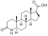 3-Oxo-4-aza-5-alpha-androstane-17-beta-carboxylic acid CAS#: 103335-55-3