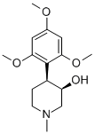 3-PIPERIDINOL, 1-METHYL-4-(2,4,6-TRIMETHOXYPHENYL)-, CIS-(+)- CAS#: 113225-18-6