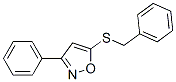 3-Phenyl-5-(benzylthio)isoxazole CAS#: 28884-17-5