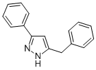 3-Phenyl-5-(phenylmethyl)-(1H)-pyrazole CAS#: 25142-45-4