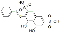 3-(Phenylazo)-4,5-dihydroxy-2,7-naphthalenedisulfonic acid CAS#: 13432-13-8
