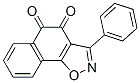 3-Phenylnaphth[2,1-d]isoxazole-4,5-dione CAS#: 23767-19-3