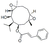 3-Phenylpropenoic acid (1S,4R,6R,8R,9S,10R,11S)-10-hydroxy-1,6-dimethyl-9-(1-methylethyl)-5,12-dioxatricyclo[9.1.0.04,6]dodecan-8-yl ester CAS#: 102273-86-9