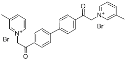 3-Picolinium, 1,1'-(p,p'-biphenylylenebis(carbonylmethyl))di-, dibromide CAS#: 15172-86-8