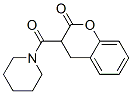 3-(Piperidinocarbonyl)-3,4-dihydro-2H-1-benzopyran-2-one CAS#: 18144-60-0