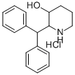 3-Piperidinol, 2-(diphenylmethyl)-, hydrochloride CAS#: 19946-20-4