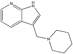 3-(Piperidinomethyl)-1H-pyrrolo[2,3-b]pyridine CAS#: 23616-64-0