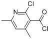 3-Pyridinecarbonyl chloride, 2-chloro-4,6-dimethyl- (9CI) CAS#: 114319-42-5