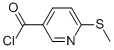 3-Pyridinecarbonyl chloride, 6-(methylthio)- (9CI) CAS#: 101990-64-1