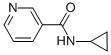 3-Pyridinecarboxamide,N-cyclopropyl-(9CI) CAS#: 25764-74-3