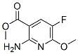 3-Pyridinecarboxylicacid,2-amino-5-fluoro-6-methoxy-,methylester(9CI) CAS#: 111374-71-1