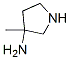 3-Pyrrolidinamine,3-methyl-(9CI) CAS#: 105675-13-6