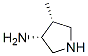 3-Pyrrolidinamine,4-methyl-,cis-(9CI) CAS#: 113617-67-7
