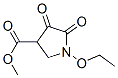 3-Pyrrolidinecarboxylicacid,1-ethoxy-4,5-dioxo-,methylester(9CI) CAS#: 106180-91-0