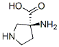 3-Pyrrolidinecarboxylicacid,3-amino-,(3S)-(9CI) CAS#: 113473-30-6