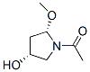 3-Pyrrolidinol, 1-acetyl-5-methoxy-, (3R-cis)- (9CI) CAS#: 105595-45-7