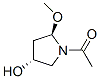 3-Pyrrolidinol, 1-acetyl-5-methoxy-, (3R-trans)- (9CI) CAS#: 105609-36-7