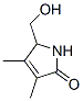 3-Pyrrolin-2-one, 5-(hydroxymethyl)-3,4-dimethyl- (8CI) CAS#: 13130-51-3
