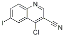 3-Quinolinecarbonitrile, 4-chloro-6-iodo- CAS#: 214483-20-2