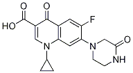 3-Quinolinecarboxylic acid, 1-cyclopropyl-6-fluoro-1,4-dihydro-4-oxo-7-(3-oxo-1-piperazinyl)- CAS#: 113276-72-5